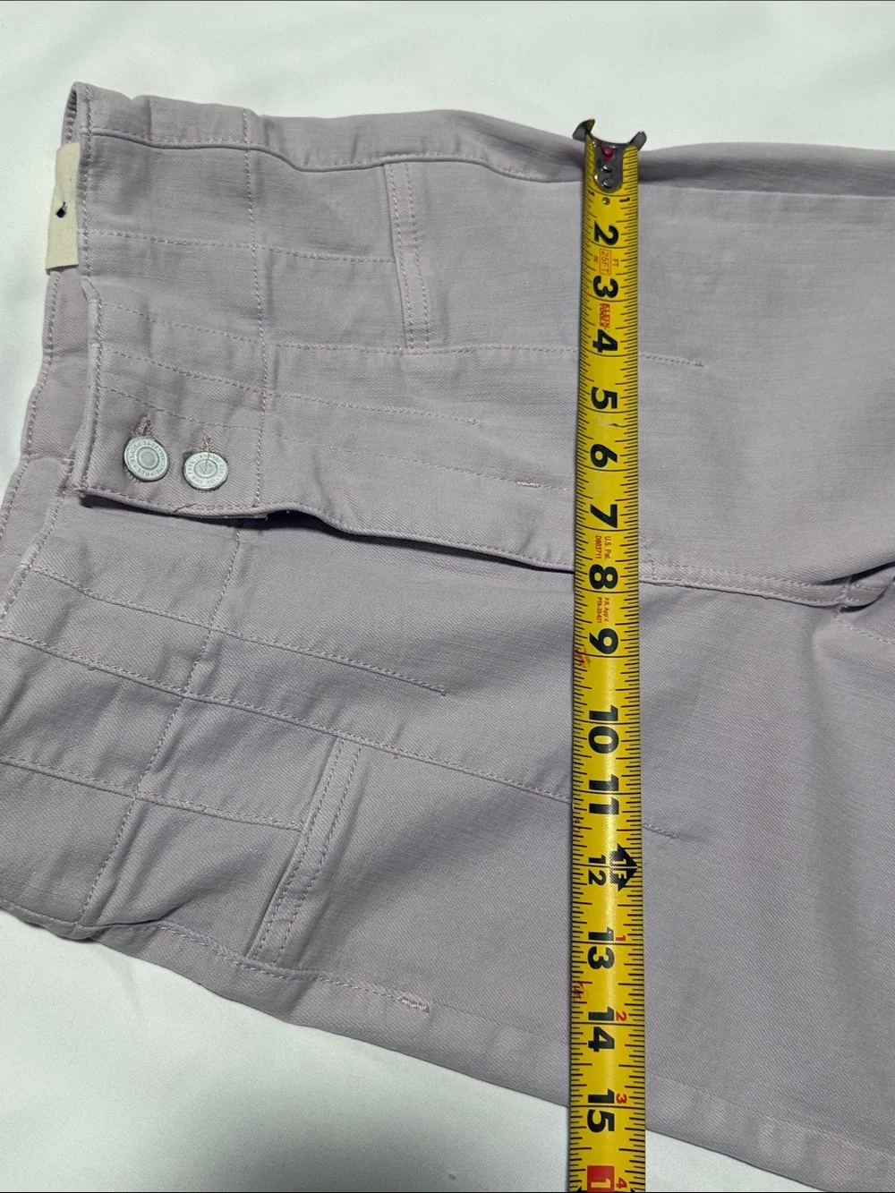 WE THE FREE  High-Rise Lavender Flare Jeans size 27 strech light purple